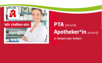 PTA (m/w/d) und Apotheker*in (m/w/d)